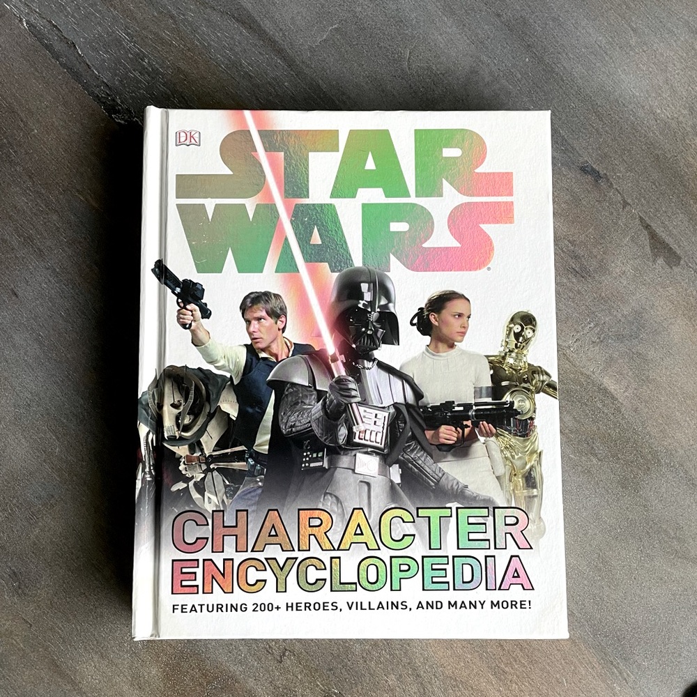 Star Wars Character Encyclopedia Hardcover Book